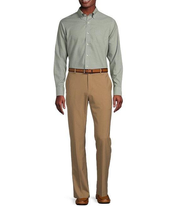 Daniel Cremieux Signature Label Non Iron Solid Oxford Long Sleeve Woven Shirt Product Image