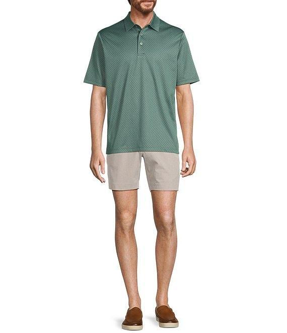 Roundtree & Yorke 7#double; Flat Front Performance Pull On Shorts Product Image