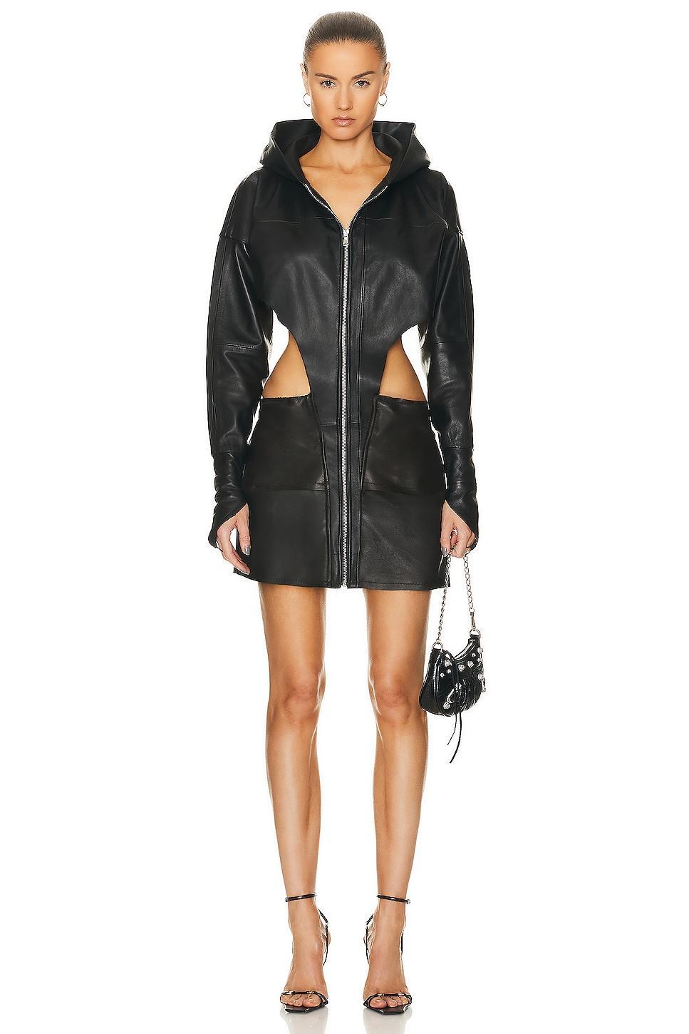 x REVOLVE V Cut Out Hoodie Dress Product Image