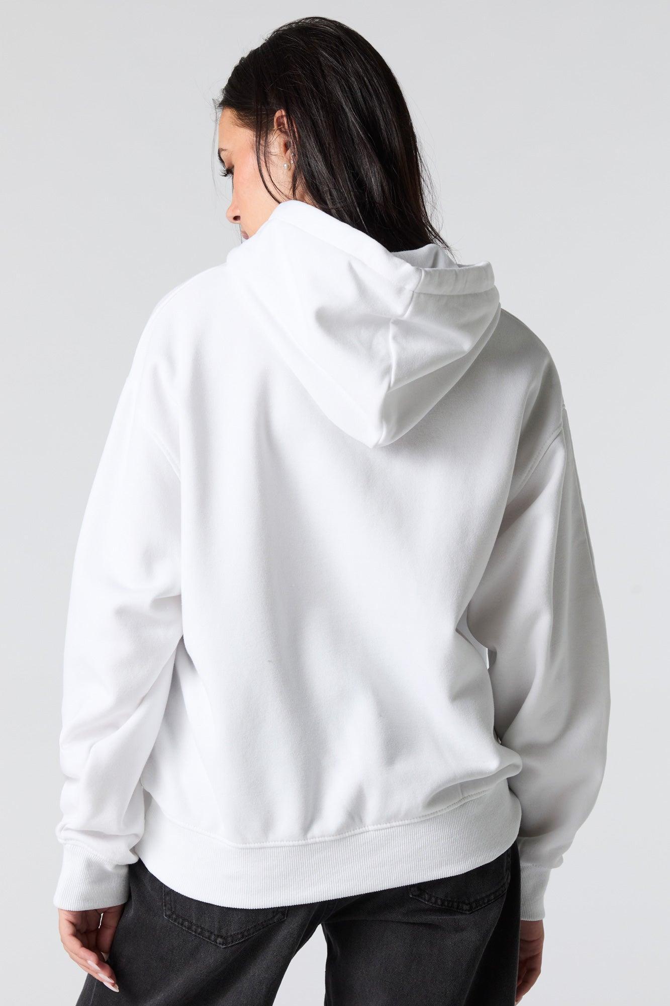 Graphic Fleece Hoodie Female Product Image