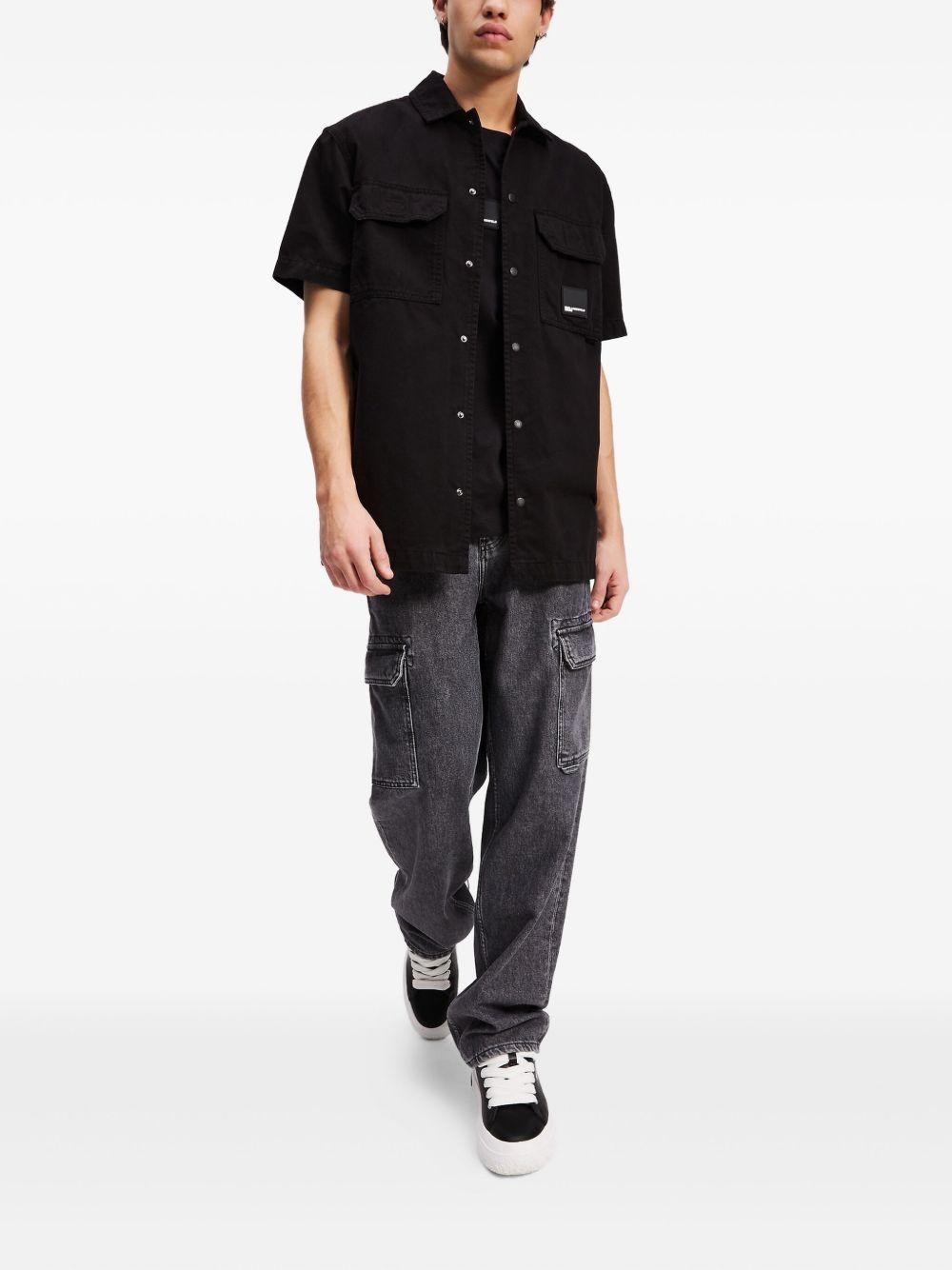 logo-patch shirt Product Image