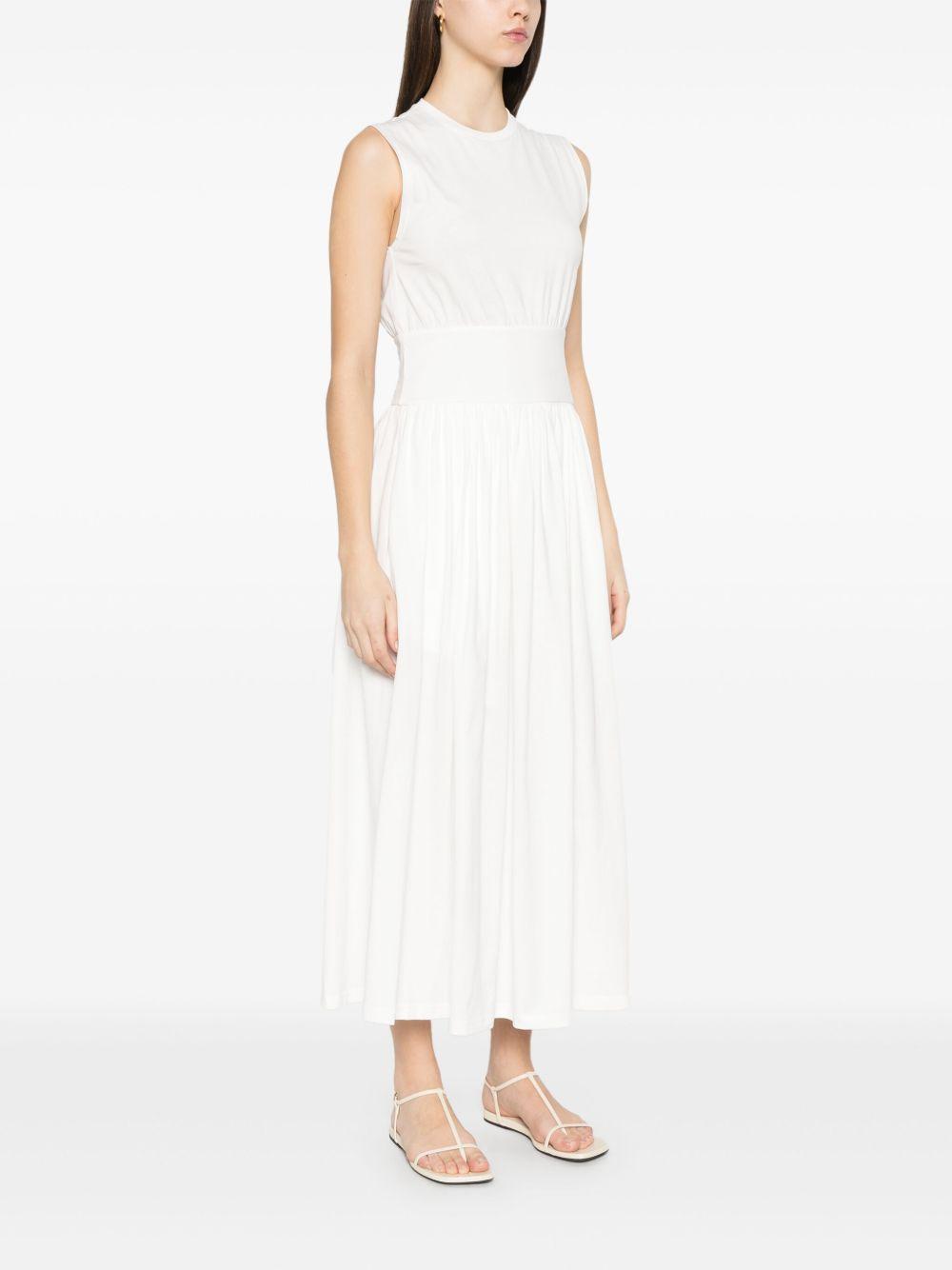 sleeveless cotton maxi dress  Product Image