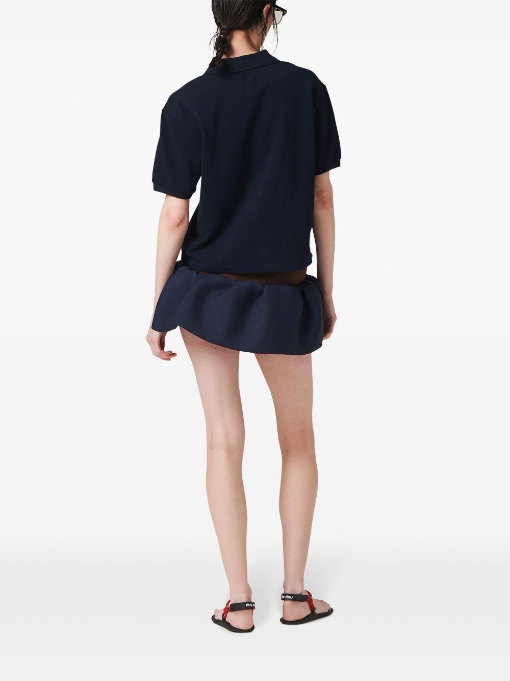 logo-embroidered polo shirt Product Image