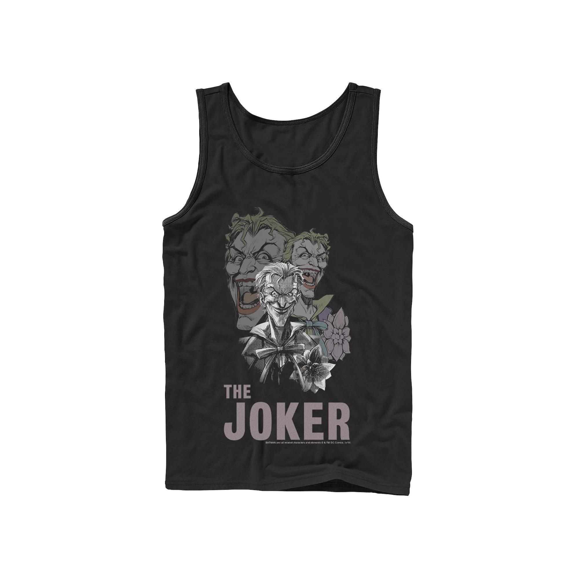 Men's DC Comics The Joker Collage Tank Top,  Product Image