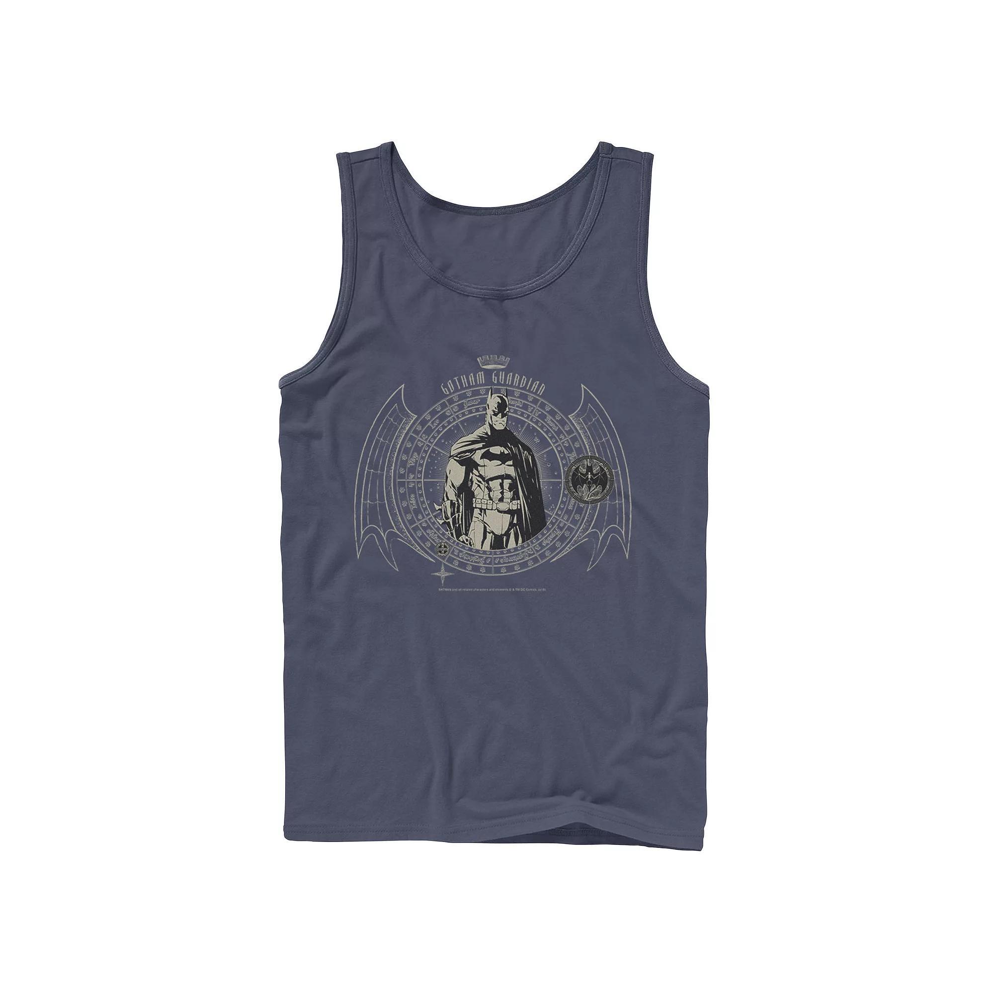Men's DC Comics Zodiac Chart Circle Poster Tank Top,  Product Image