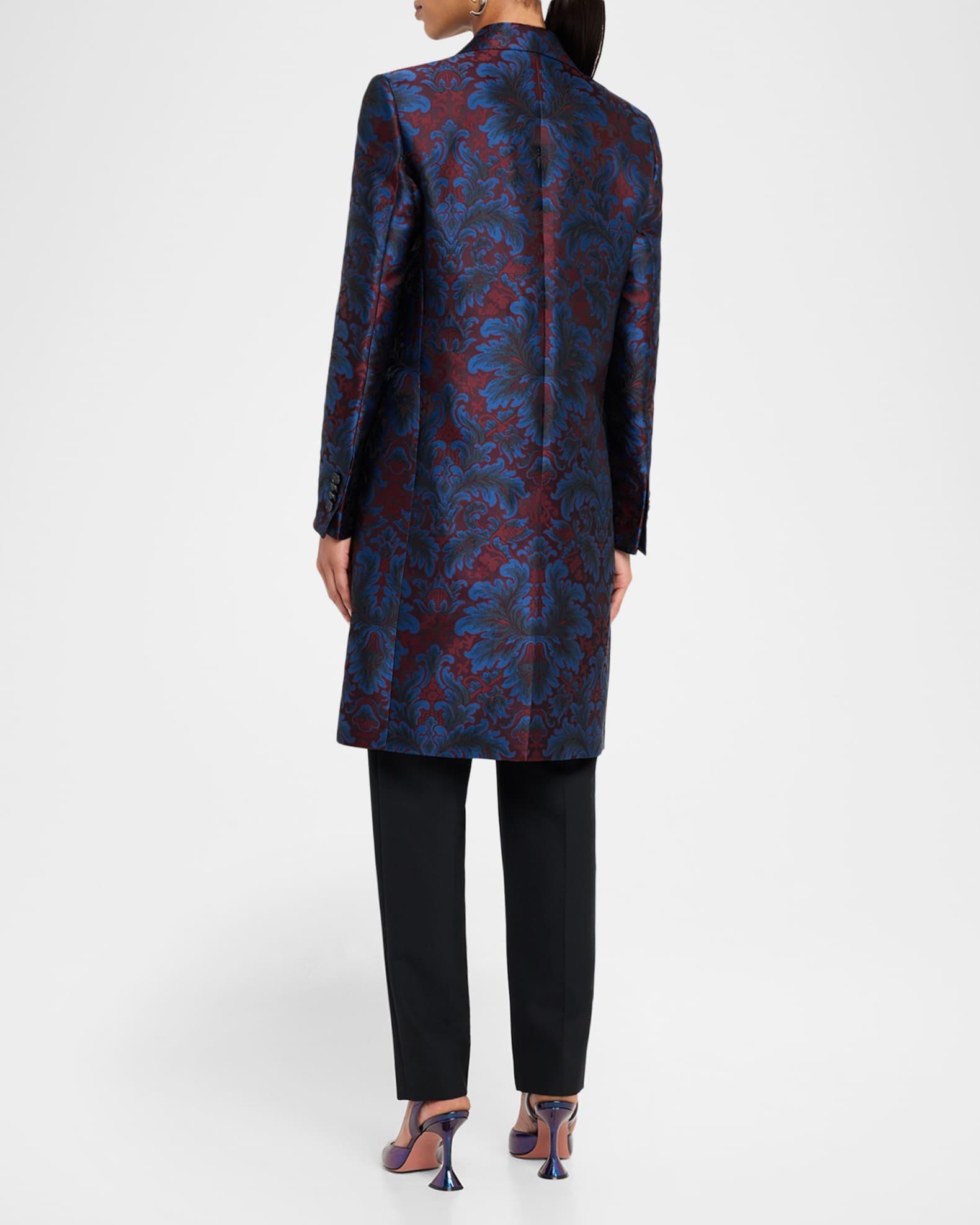 Brocade Single-Breasted Jacket Product Image