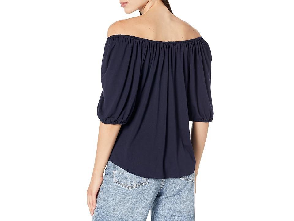 Karen Kane Knit Peasant Top Women's Clothing Product Image