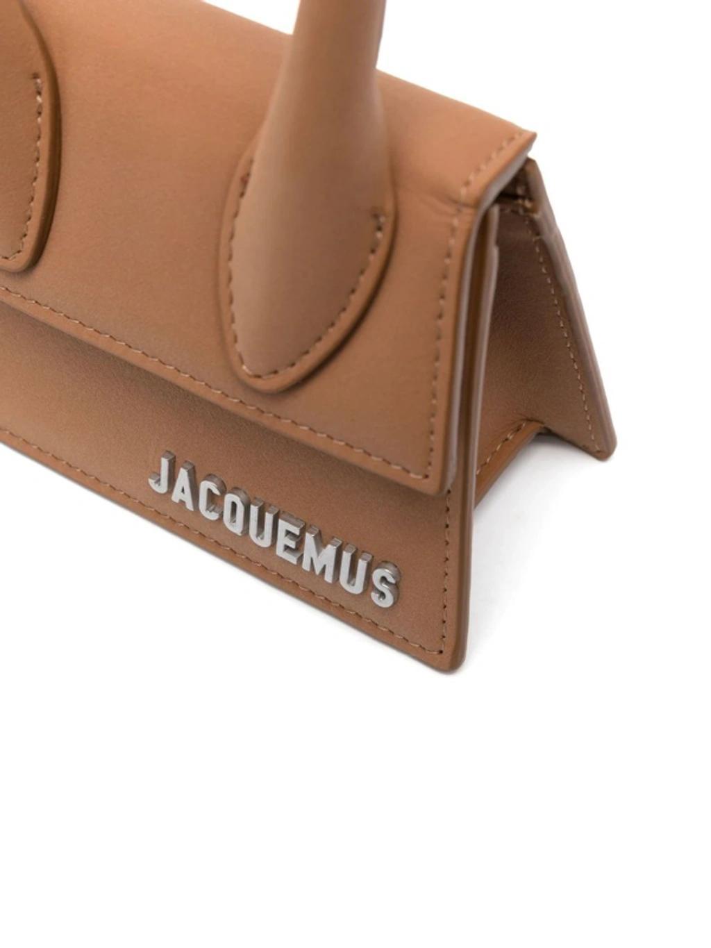 JACQUEMUS Le Chiquito Homme Mini Handbag In Brown Product Image