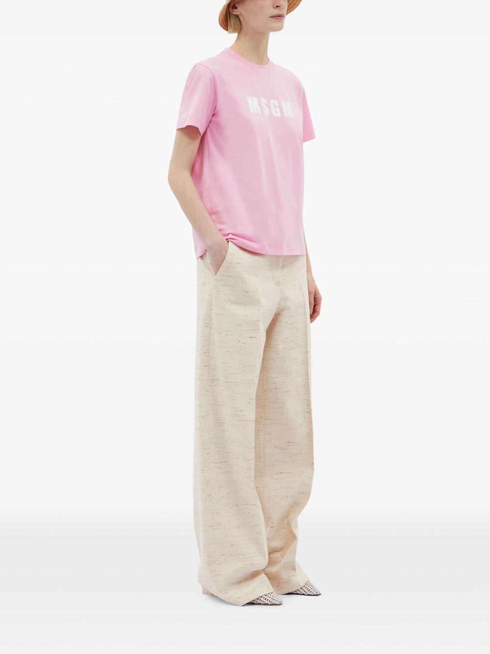 logo-print cotton t-shirt Product Image