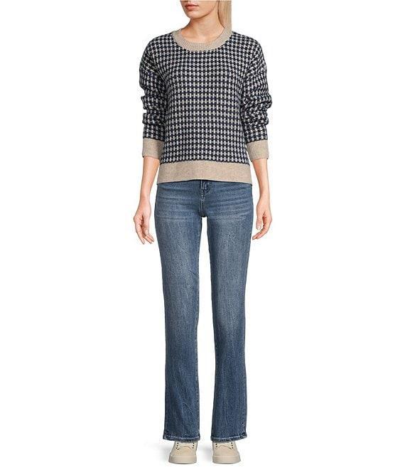 Flag and Anthem Long Sleeve Michie Two-Tone Wool-Blend Sweater Product Image