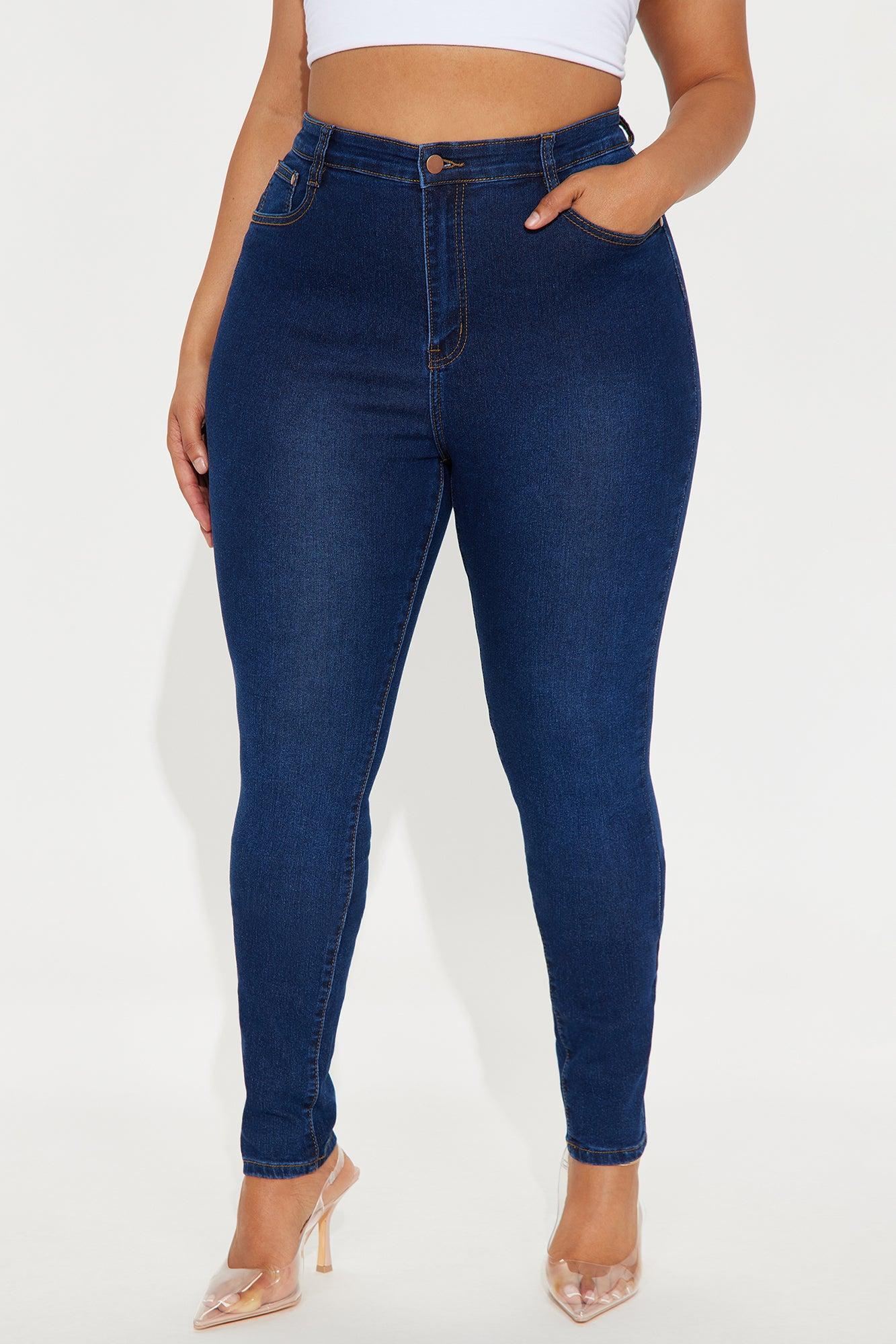 Tall Marilyn High Waisted Skinny Jeans - Dark Wash Female Product Image