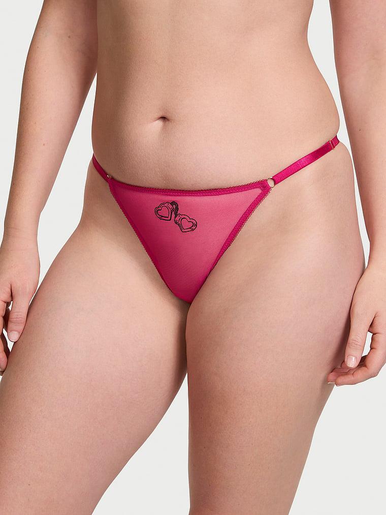 Flirty Mesh Adjustable V-String Panty Product Image