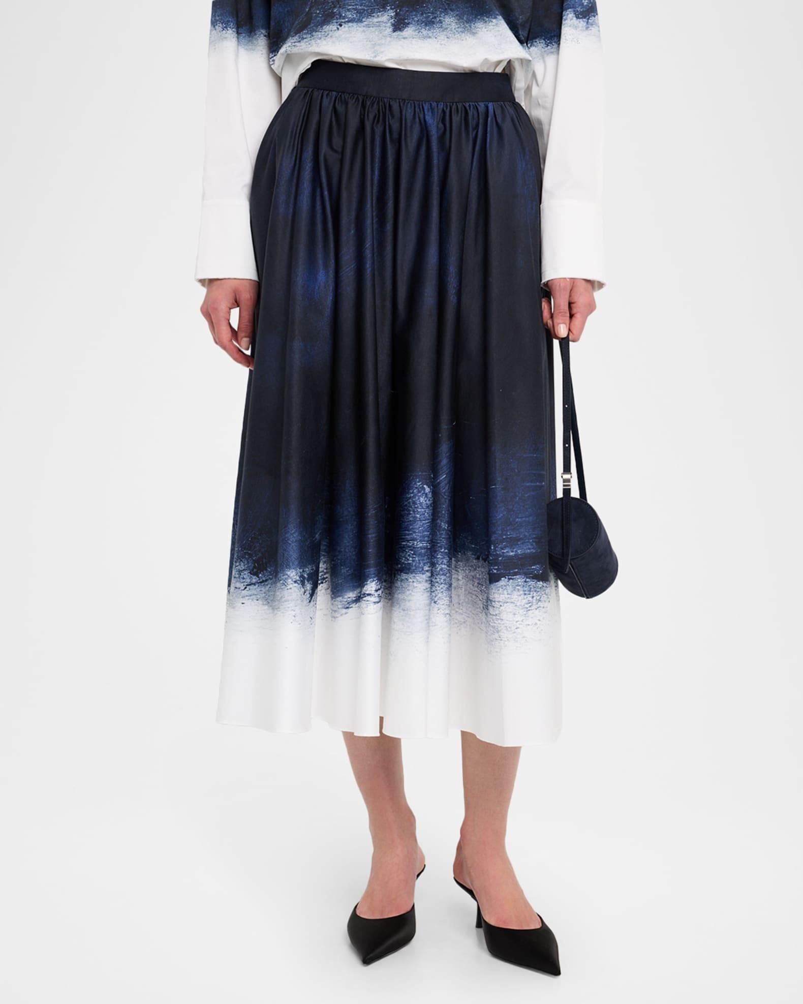 Printed Circle Skirt  Product Image