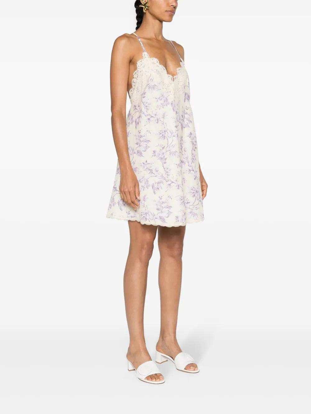 Halliday floral-print minidress Product Image