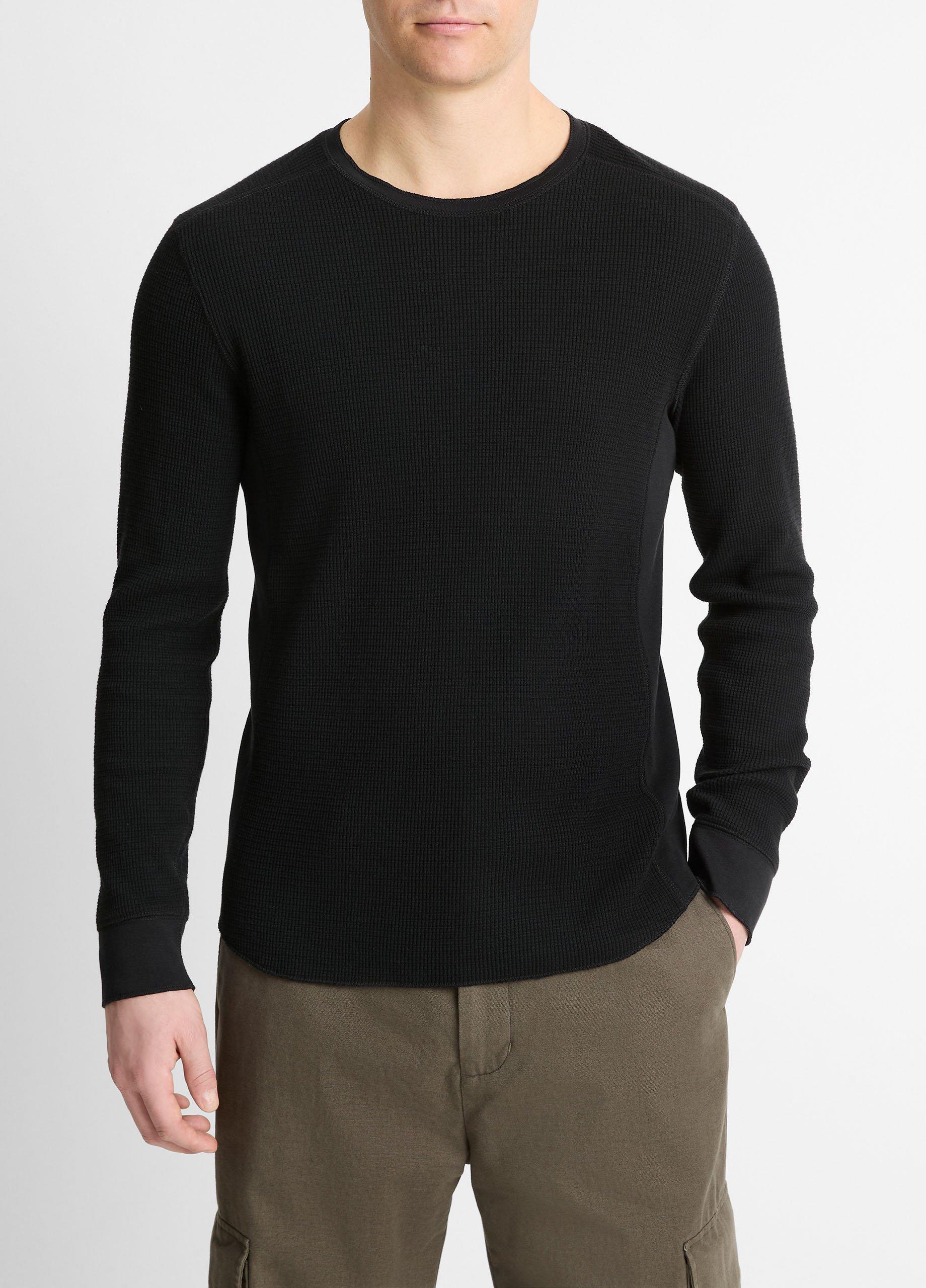 Thermal Long Sleeve Crew Neck Pullover Product Image