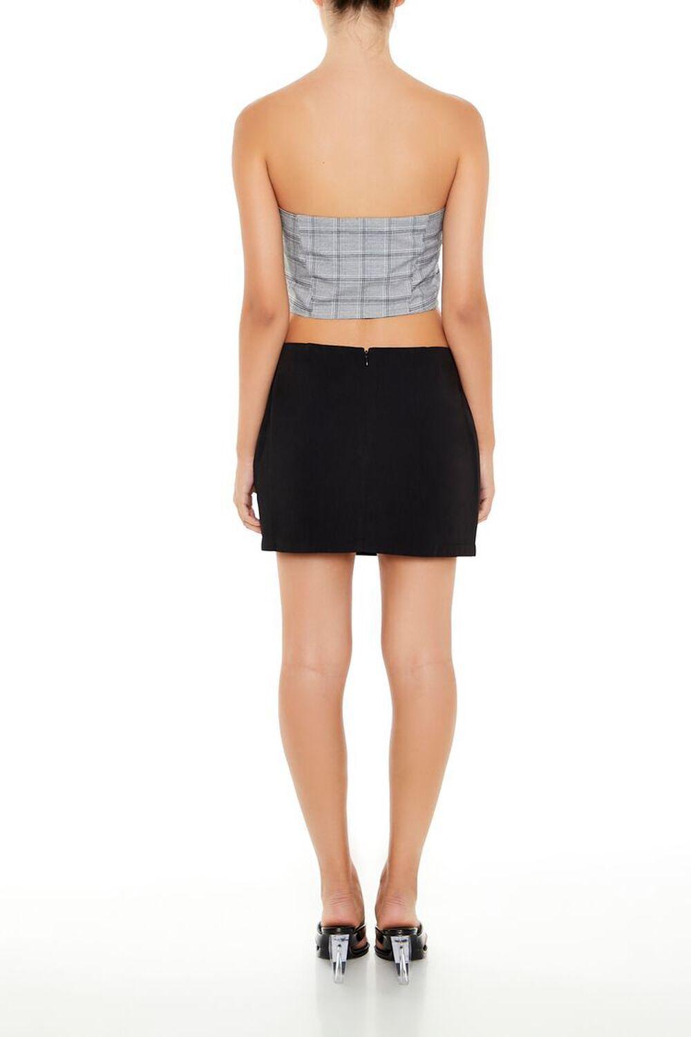 Plaid Crop Top & Mini Skirt Set | Forever 21 Product Image