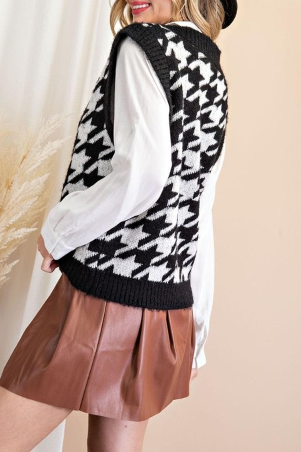 Houndstouth Honey vest Product Image