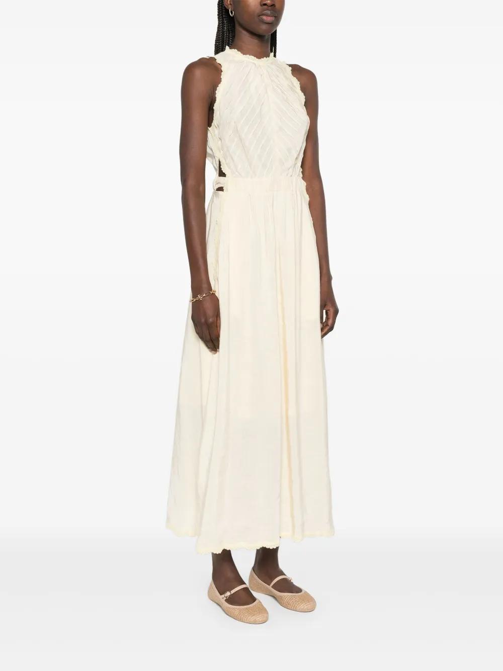 slub-texture maxi dress Product Image