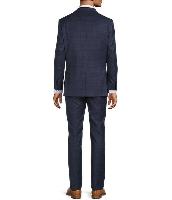 Hickey Freeman Classic Fit Flat Front Pattern 2-Piece Suit Product Image