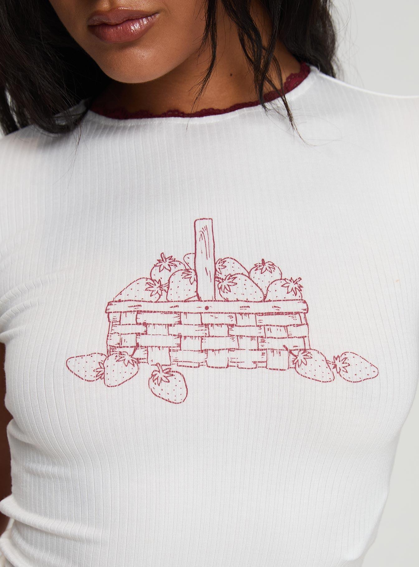 Zagy Tee White Product Image