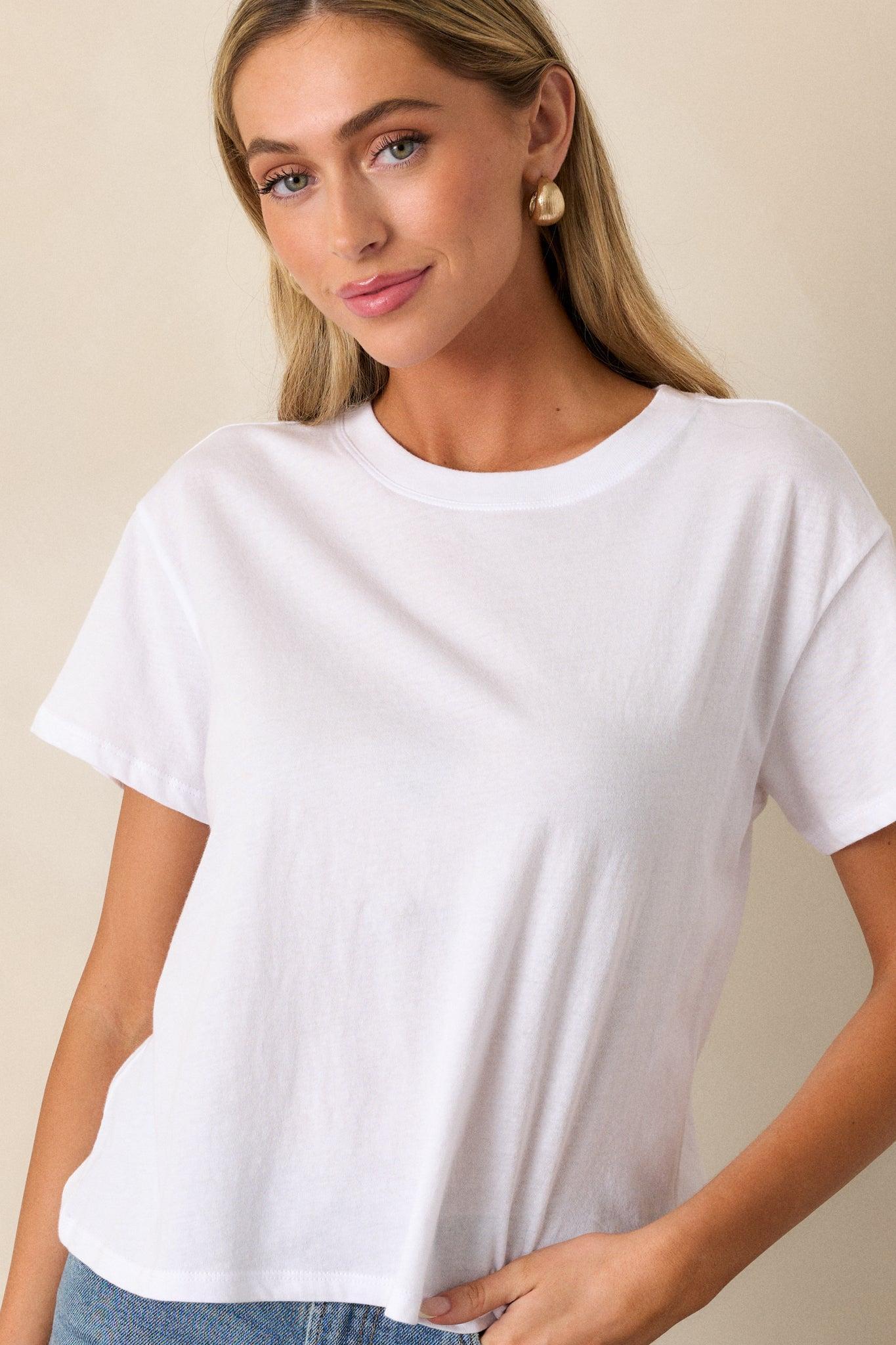 Z Supply My Go To Tee In White Product Image