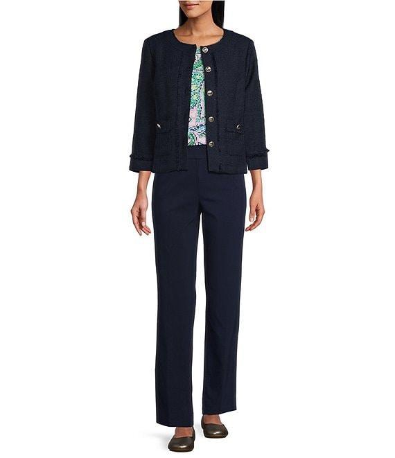 Allison Daley Long Sleeve Full Front Button Lined Jacket Product Image