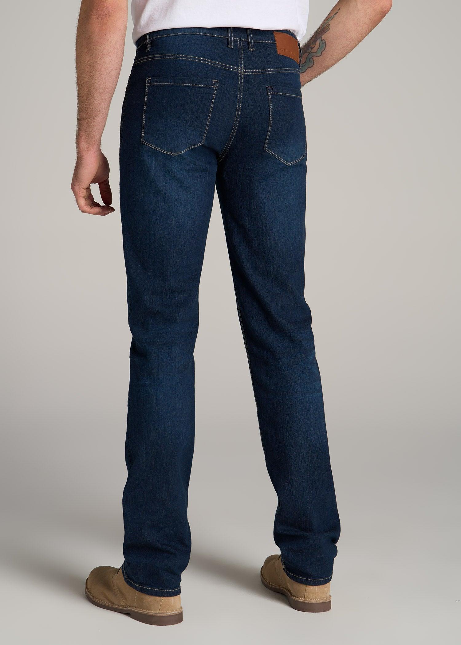 J1 STRAIGHT LEG Jeans for Tall Men in Blue Steel Product Image