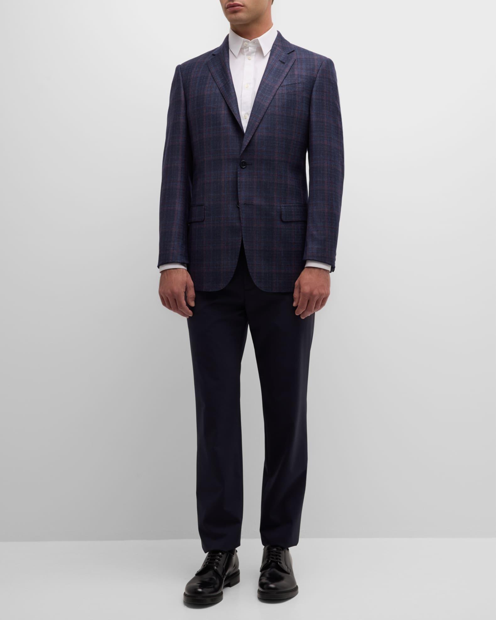 Men's Plaid Sport Coat Product Image