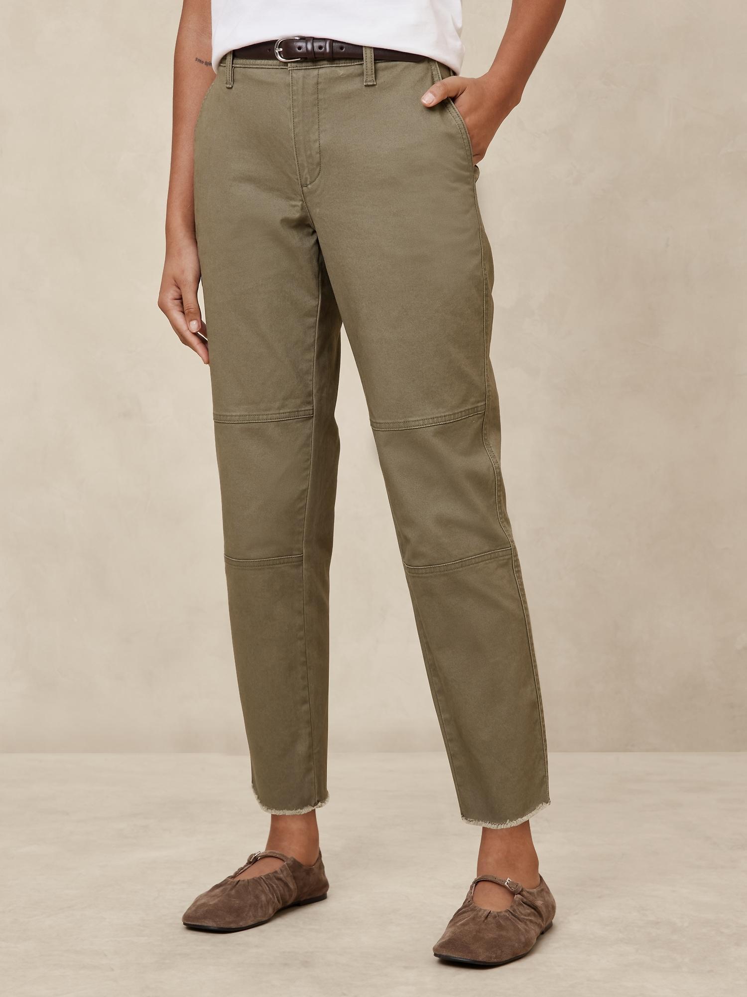 Slim Mid-Rise Pull-On Chino Product Image