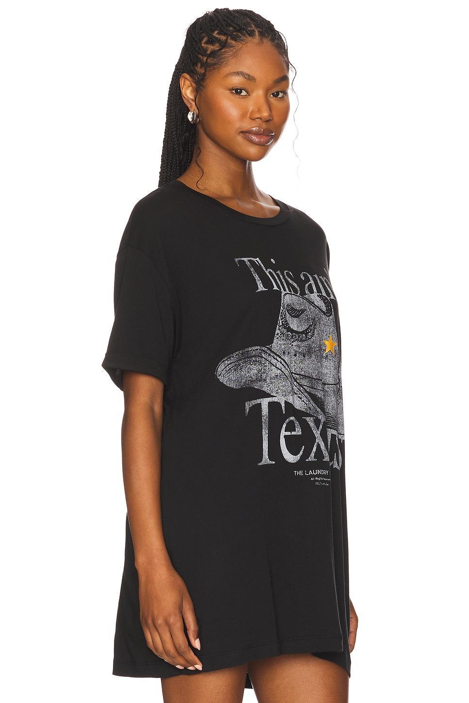 This Aint Texas Oversized Tee The Laundry Room Product Image