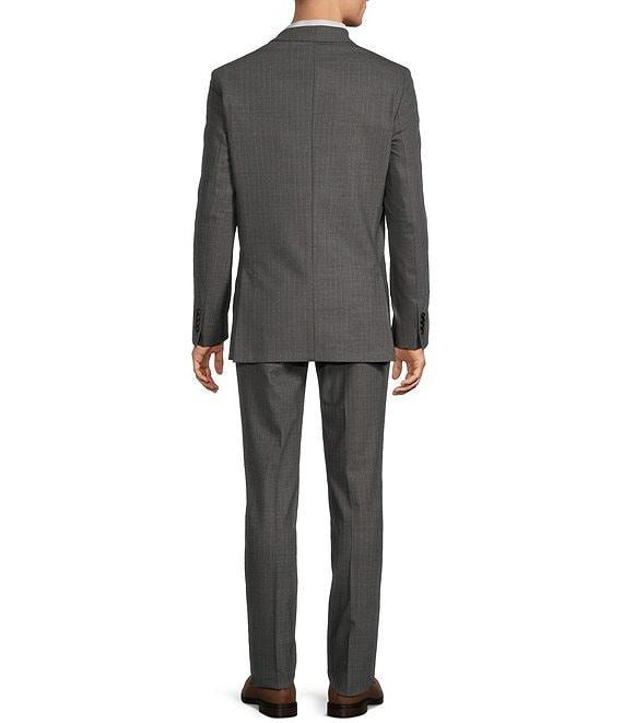 Psycho Bunny Harry Contemporary Fit Flat Front Striped 2-Piece Suit Product Image