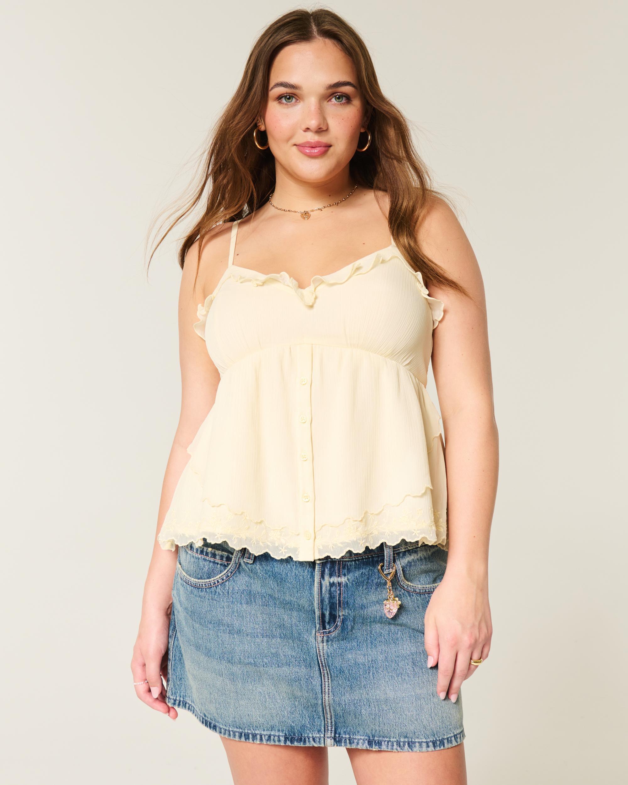 Easy Chiffon Babydoll Top Product Image