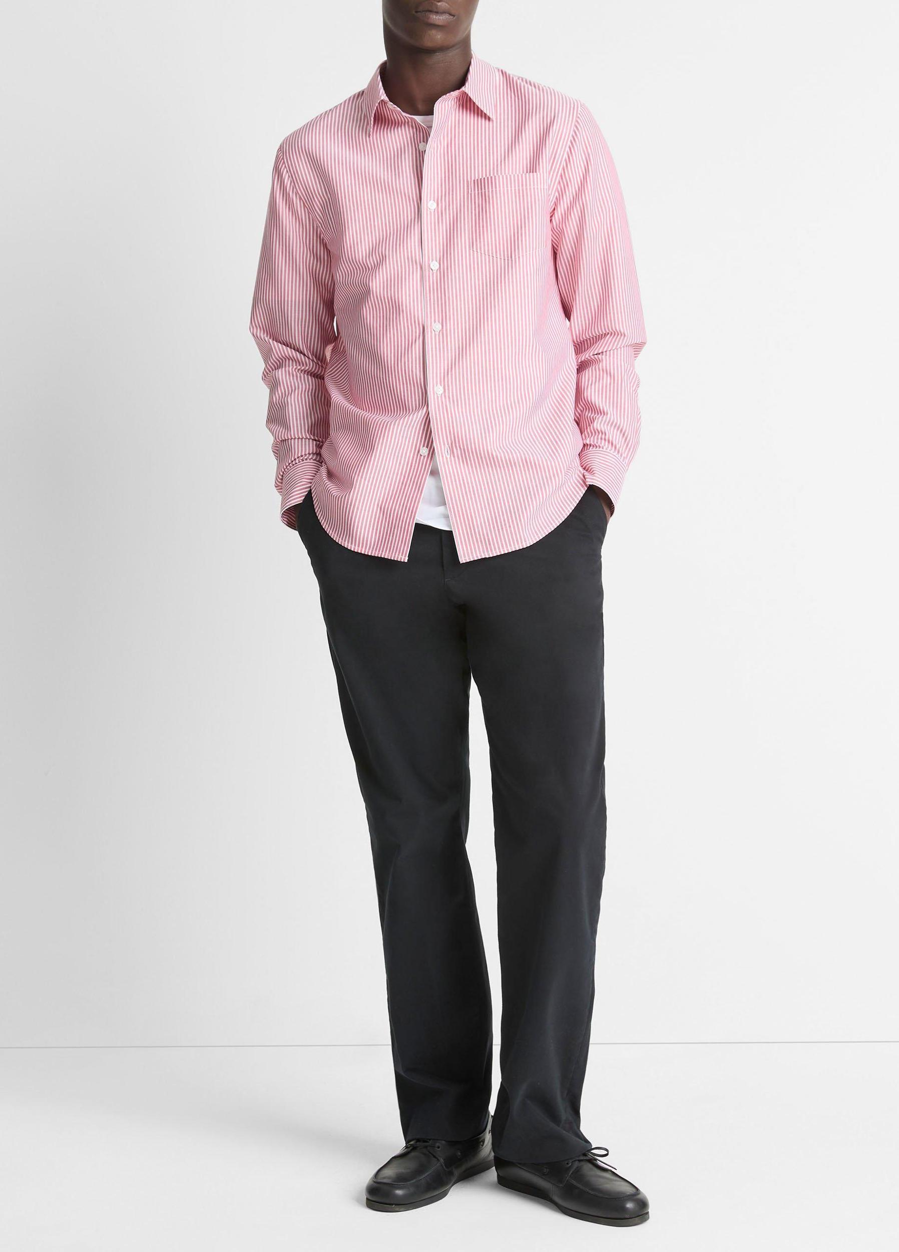 Playa Cotton Poplin Stripe Shirt Product Image