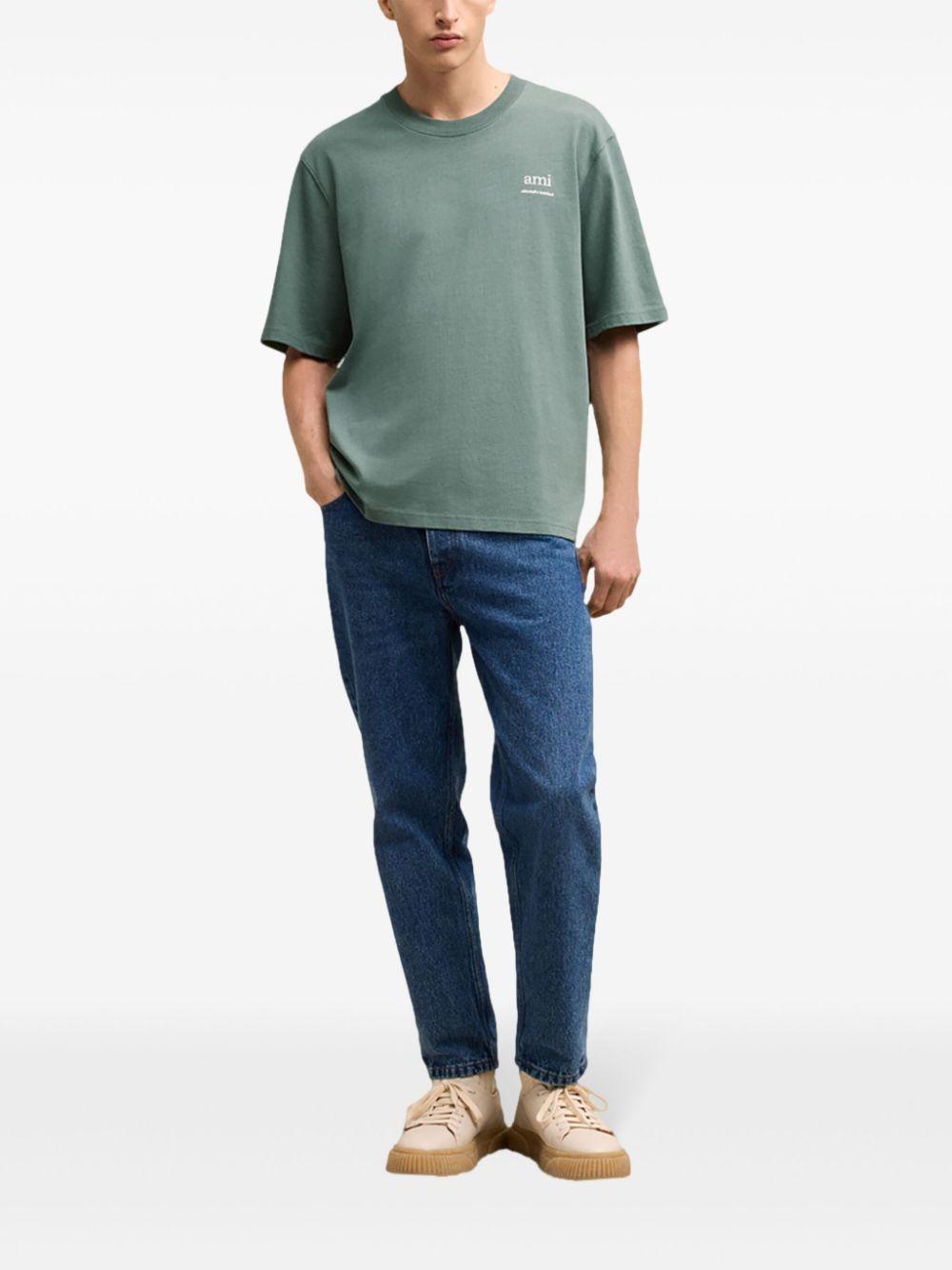 AMI ALEXANDRE MATTIUSSI T-shirt Beige In Antique Clay Product Image