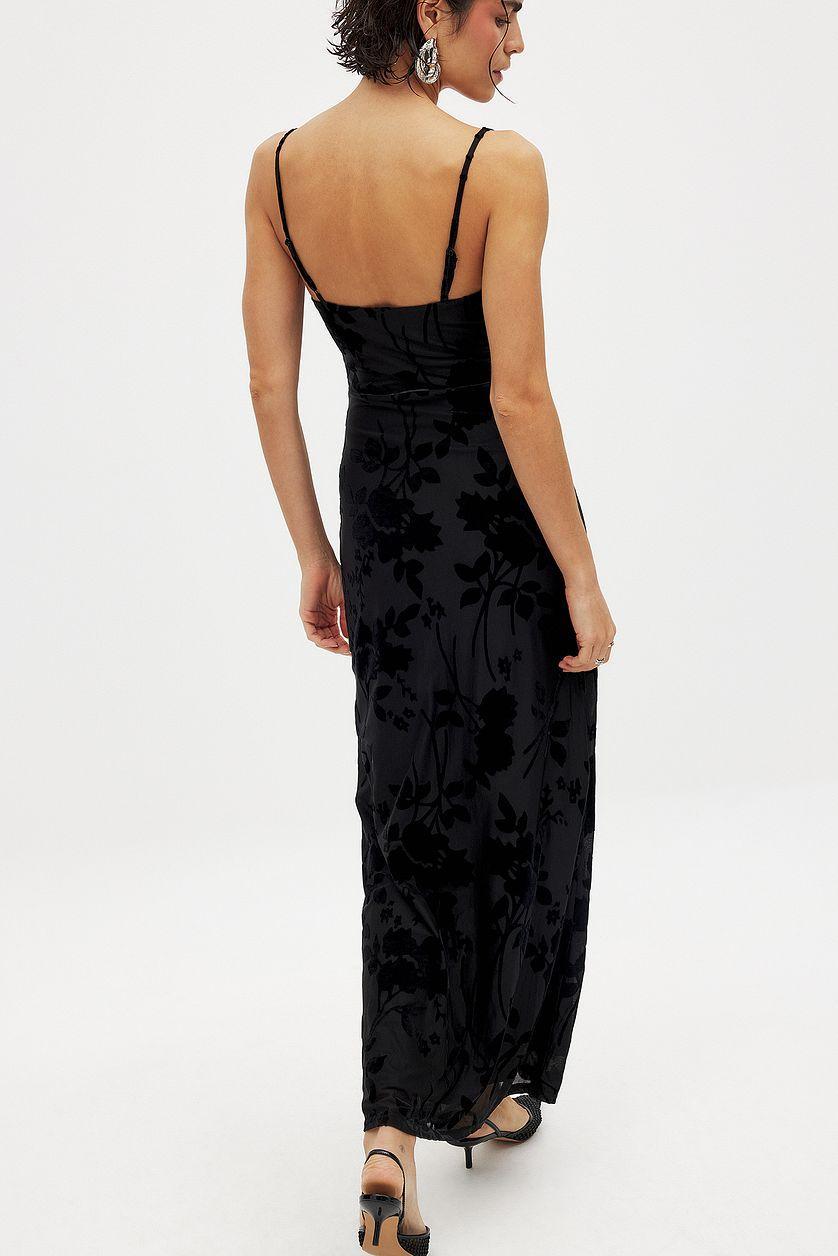 Floral Print Maxi Dress Product Image