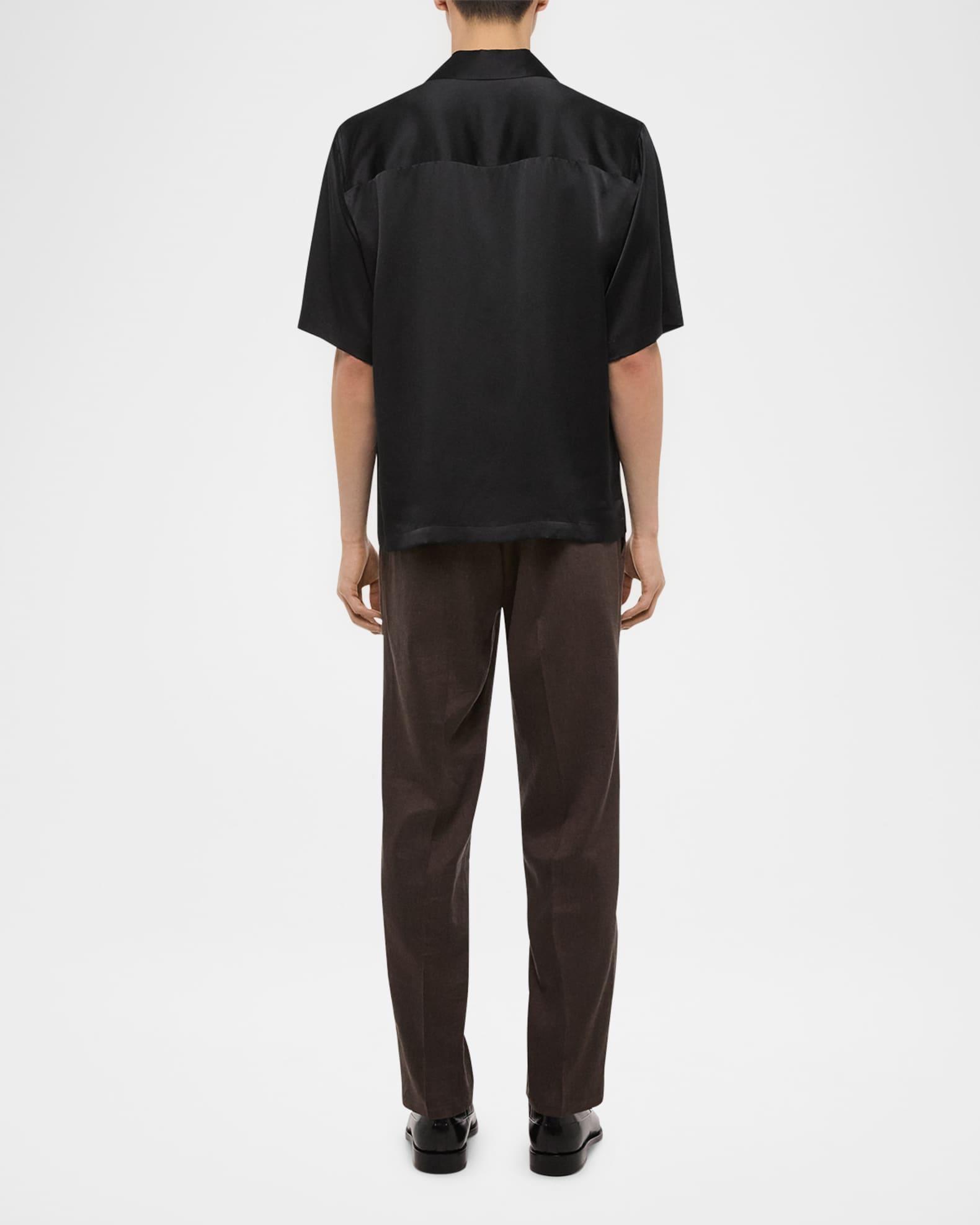 Men's Boxy Silk Camp Shirt Product Image