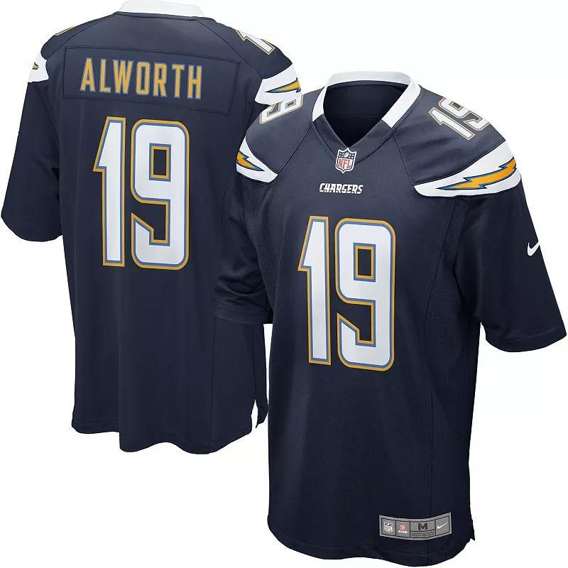 Youth Nike Lance Alworth Navy Blue San Diego Chargers Retired Game Jersey, Boys Nfl Blue Product Image