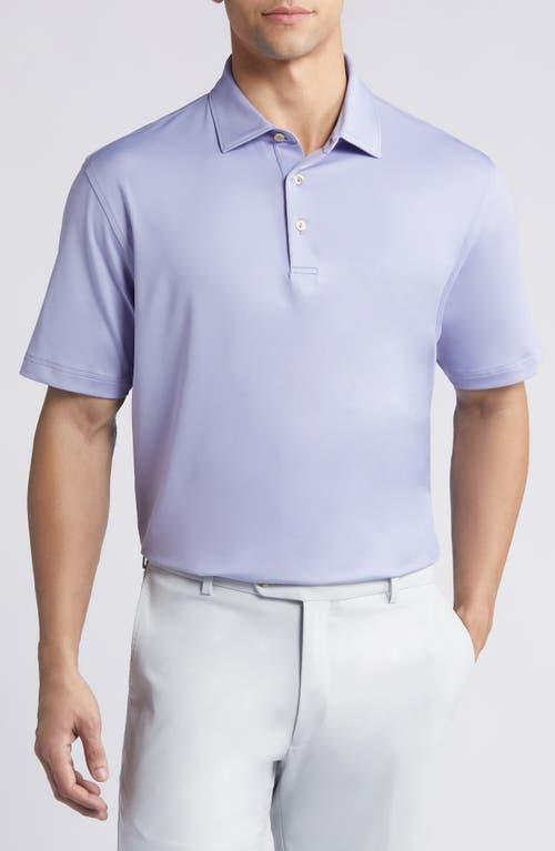 Mens Solid Performance Jersey Polo Shirt Product Image