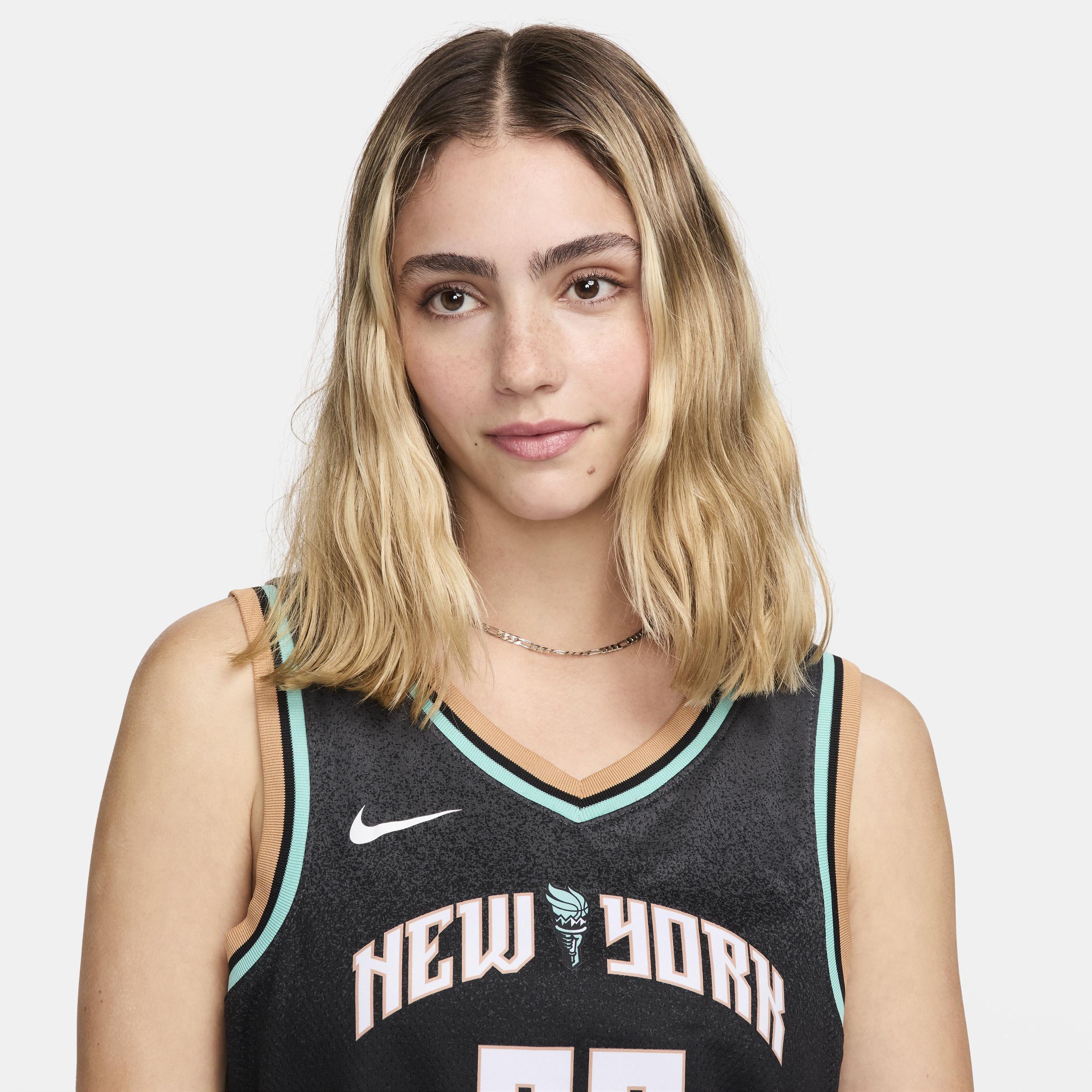 Sabrina Ionescu Liberty Explorer Edition Nike Womens Dri-FIT WNBA Victory Jersey Product Image