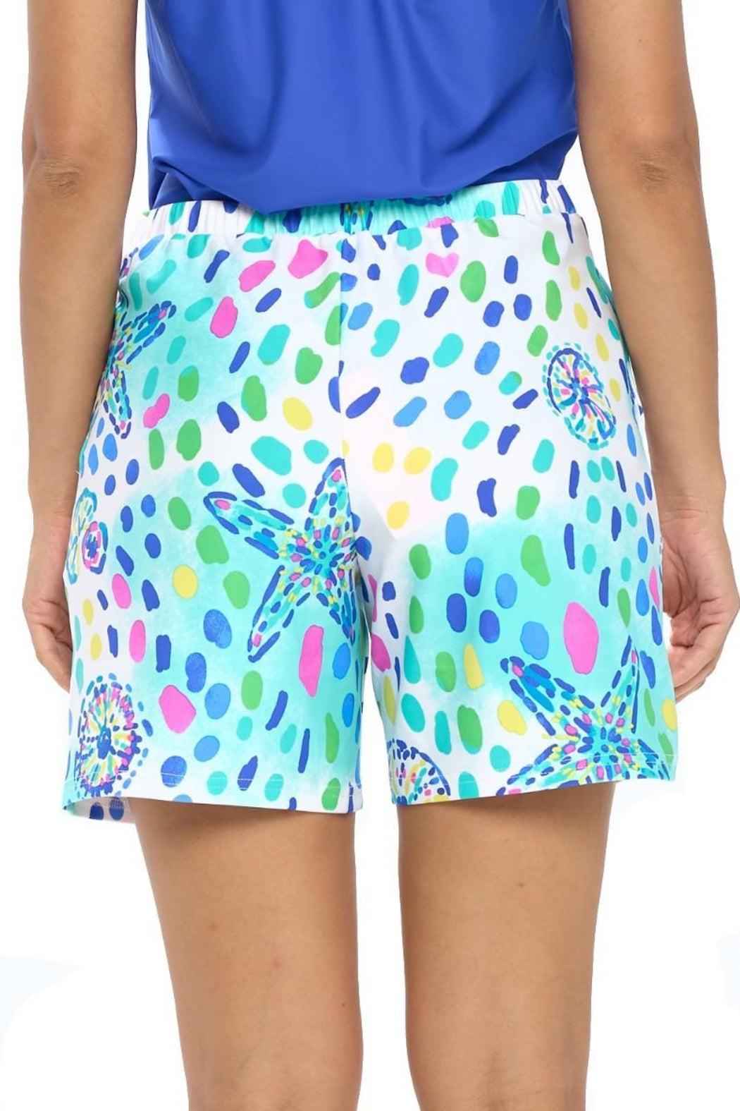 White Star Pull-On Shorts Product Image