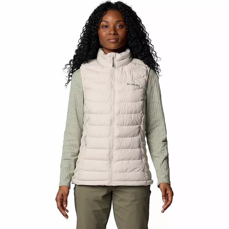 Women's Columbia Powder Lite II Vest, Size: Small, Cirrus Gray Product Image