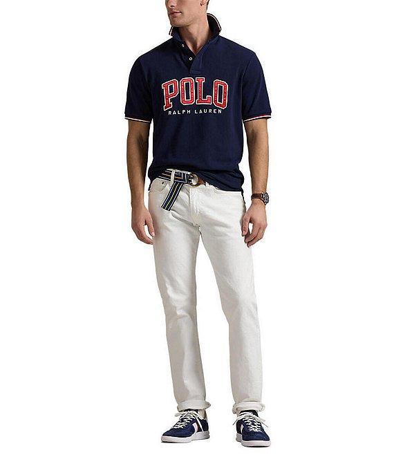 Polo Ralph Lauren Classic Fit Logo Mesh Short Sleeve Polo Shirt Product Image