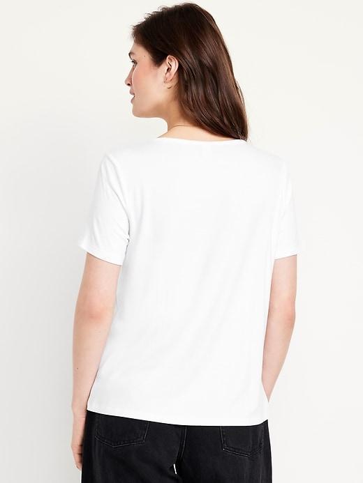 Luxe V-Neck T-Shirt Product Image