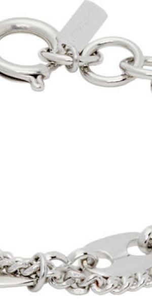 Justine Clenquet Silver Jerry Chain Bracelet Product Image