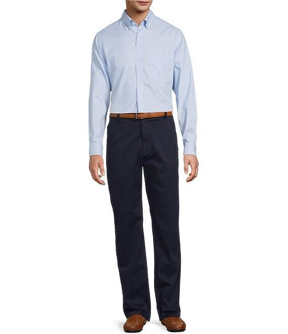 Gold Label Roundtree & Yorke Slim Fit Non-Iron Solid Dobby Sport Shirt Product Image