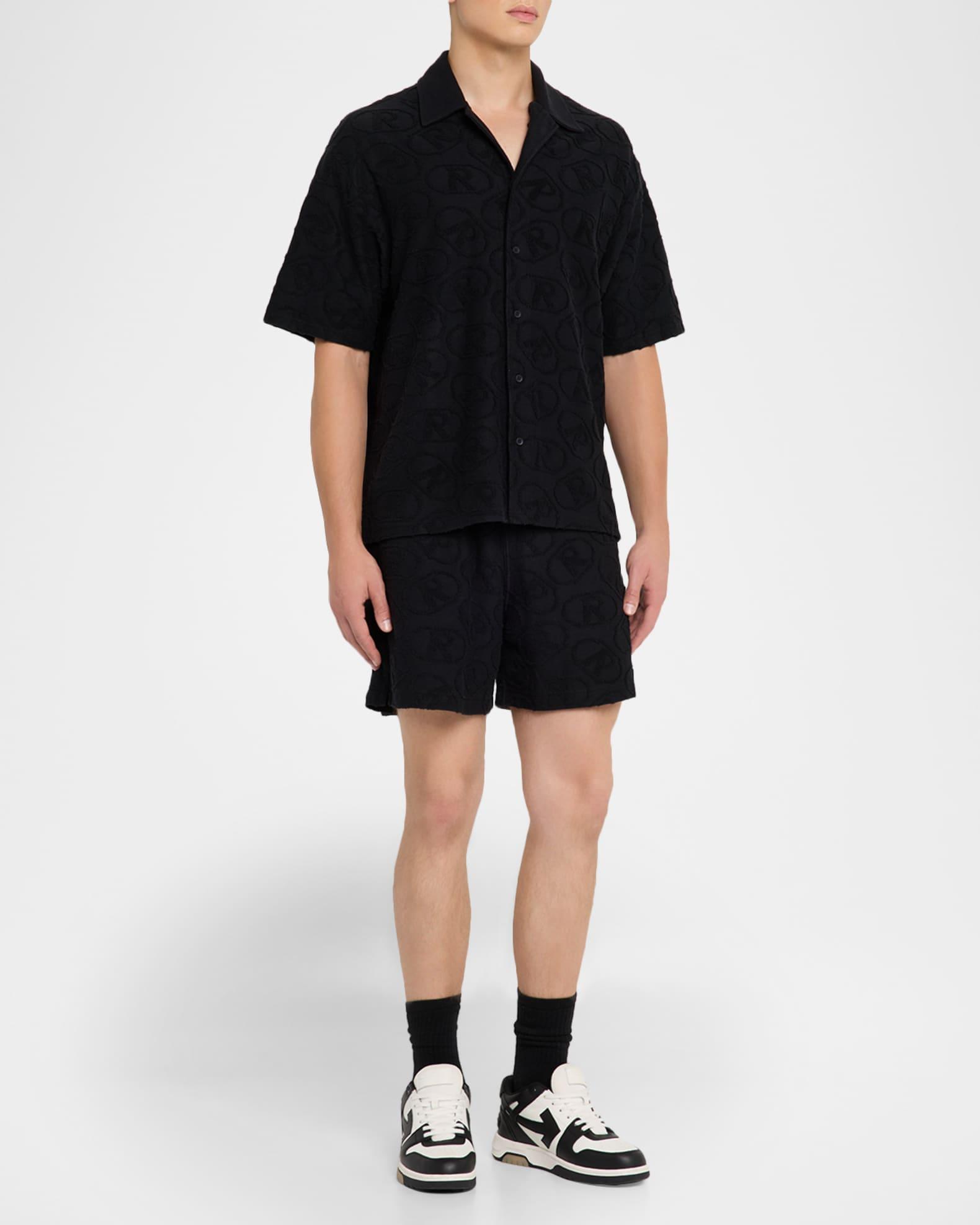 Men's Towelling R Logo Pull-On Shorts Product Image