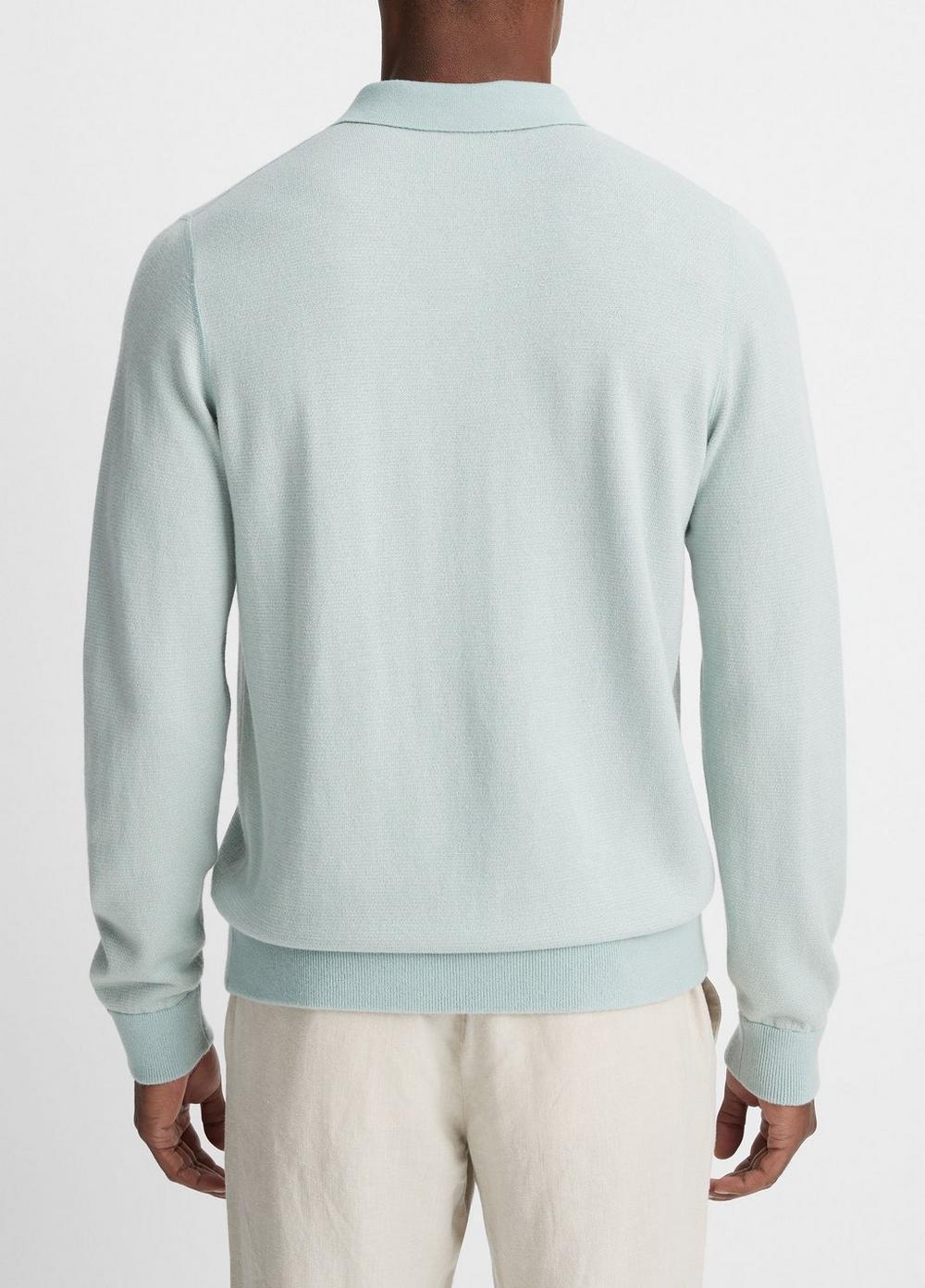 Birdseye Johnny Collar Sweater Product Image