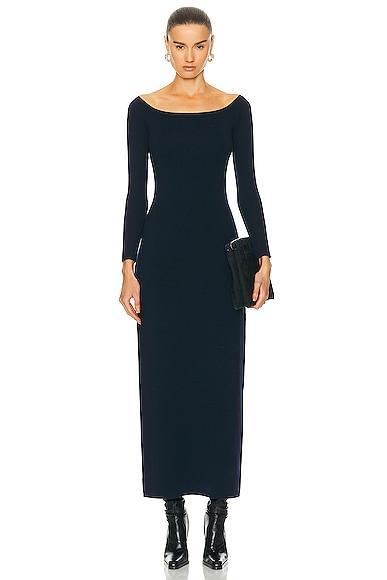 Gabriela Hearst Selwyn Dress Navy. (also in L). Product Image