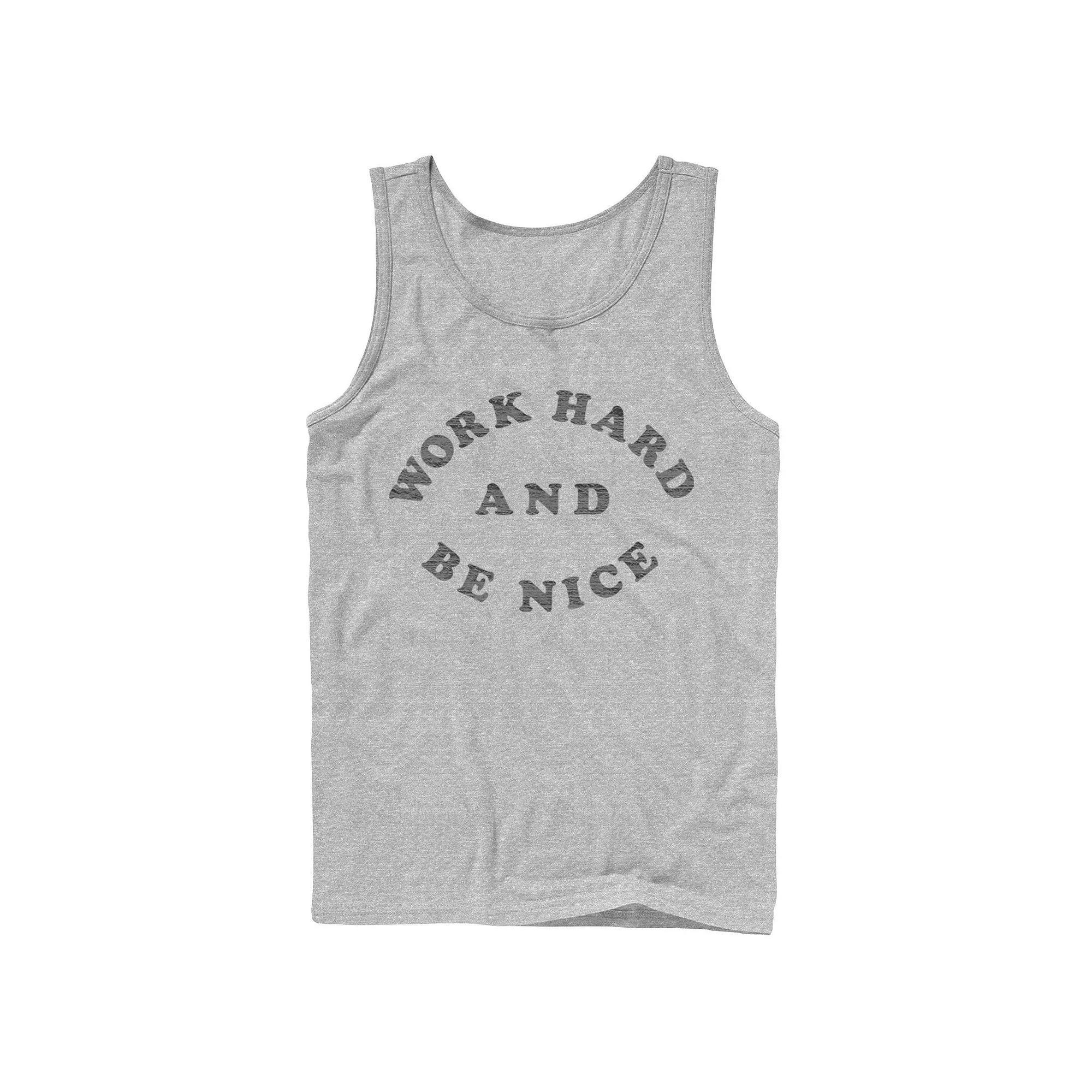 Men's Fifth Sun Work Hard Be Nice Tank Top,  Product Image