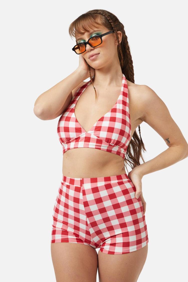 Jam Gingham Bikini Bottom Product Image